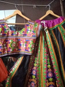 Garba Choli Black