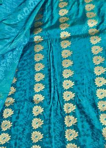 Peacock Green Silk Sari – Perfect for Festive &amp; We