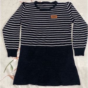 Striped Sweater Dress