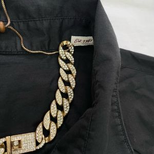 Stargirl Bedazzled Fitted Y2K Shirt