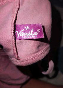 Pink Cotton Sports Bra