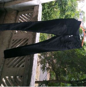 prize drop High waist Black  jeans