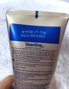 Vaseline Gluta-Hya Flawless Glow Lotion for Face &amp;