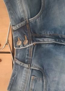 Blue Denim Shorts
