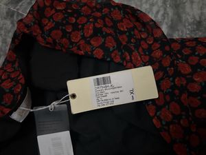 berry Lush Floral Maxi Dress
