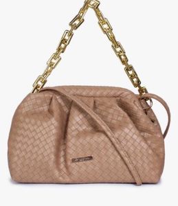 Woven Chain Shoulder Bag