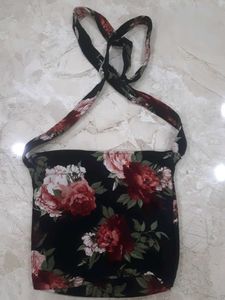 Beautiful Floral Design Slingbag.