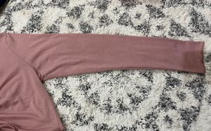 Pink Drawstring Top