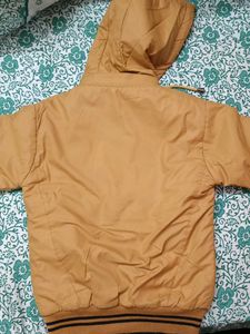 Brown Hooded Jacket