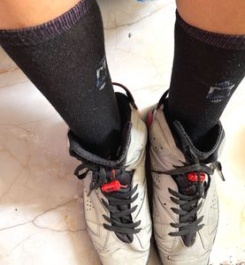 One Pair Of Daily Used Black Shocks