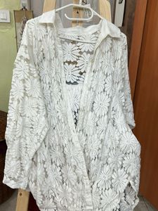 White Laced Shirt