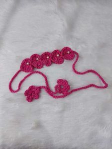Crochet Heart Hairband
