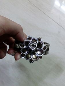 Silver Oxidised Bracelet