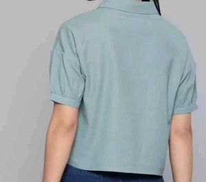 Green Boxy Shirt