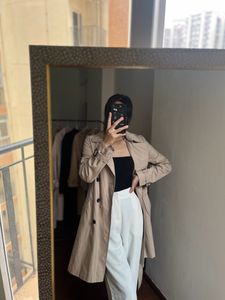 LIST TAN Beige Trench Coat