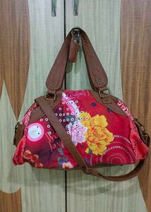 Desigual  Floral Print Handbag