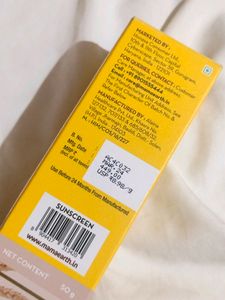 Mamaearth Rice Sunscreen
