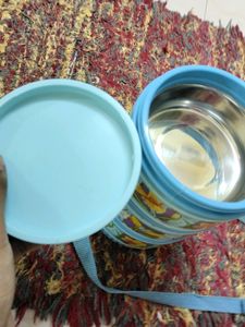 Plastic Tiffin Box Inside Steel