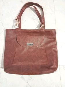 Brown Coffee Hand Bag