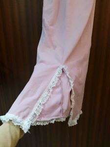 Lace Pink Skirt