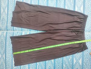 Brown Wide Leg Pants