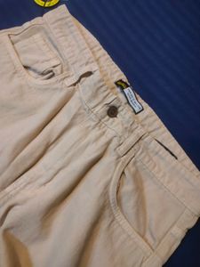 NEW With Price Tag Off Duty Nude Baggy Jeans