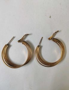 Gold Layered Hoop Earrings