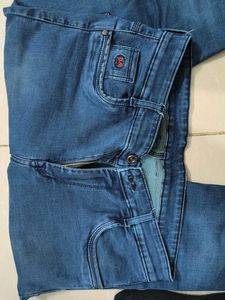 Dark Blue Denim Jeans