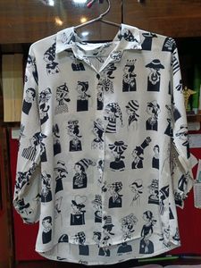 Black &amp; White Formal Shirt