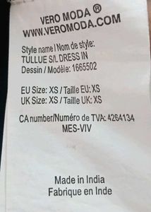 Vero Moda Lace &amp; Chiffon Dress