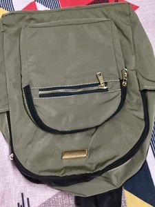 Olive Green Pittu Bag