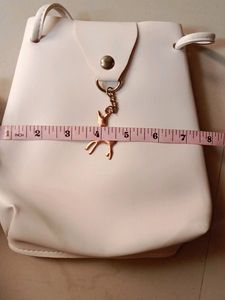White Sling Bag