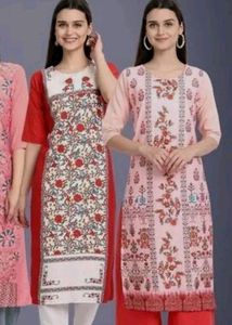 Beautiful Pink Kurti