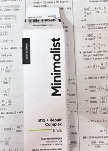 Minimalist Face Moisturizer