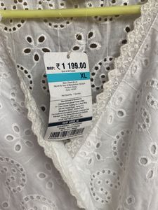 White Eyelet Dress