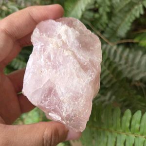 100% Natural Raw Rose Quartz Crystal