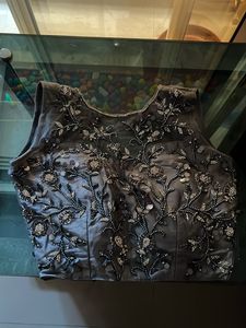 Elegant Silver Ethnic Skirt