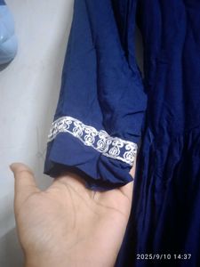 Navy Blue Kurti