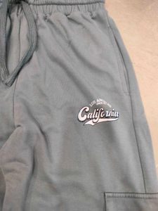 GREY  CARGO JOGGER