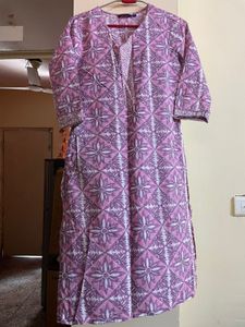 Black And Purple Kurta Combo