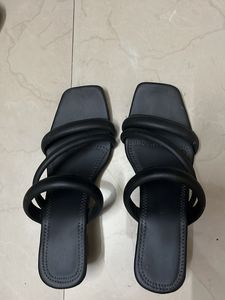 Black Block Heels