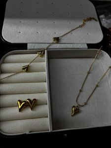 Heart Ball Chain Set