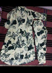 floral Kurta Set