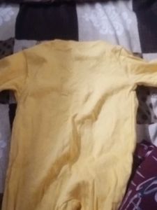 Cute Yellow Baby Romper