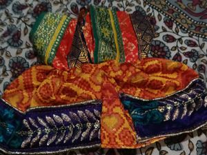 Colorful laddu gopal dress