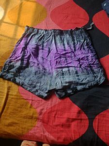 Tie Dye Casual Shorts