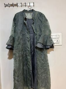 Elegant Kurta Set & Shrug