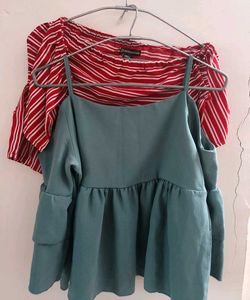 Combo Of 2 Off Shoulder Tops 😍