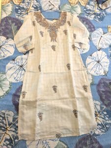 Ethnic Kurta Set in Silk and Georgette