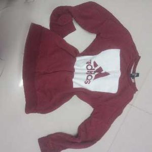 Adidas Burgundy Sweatshirt